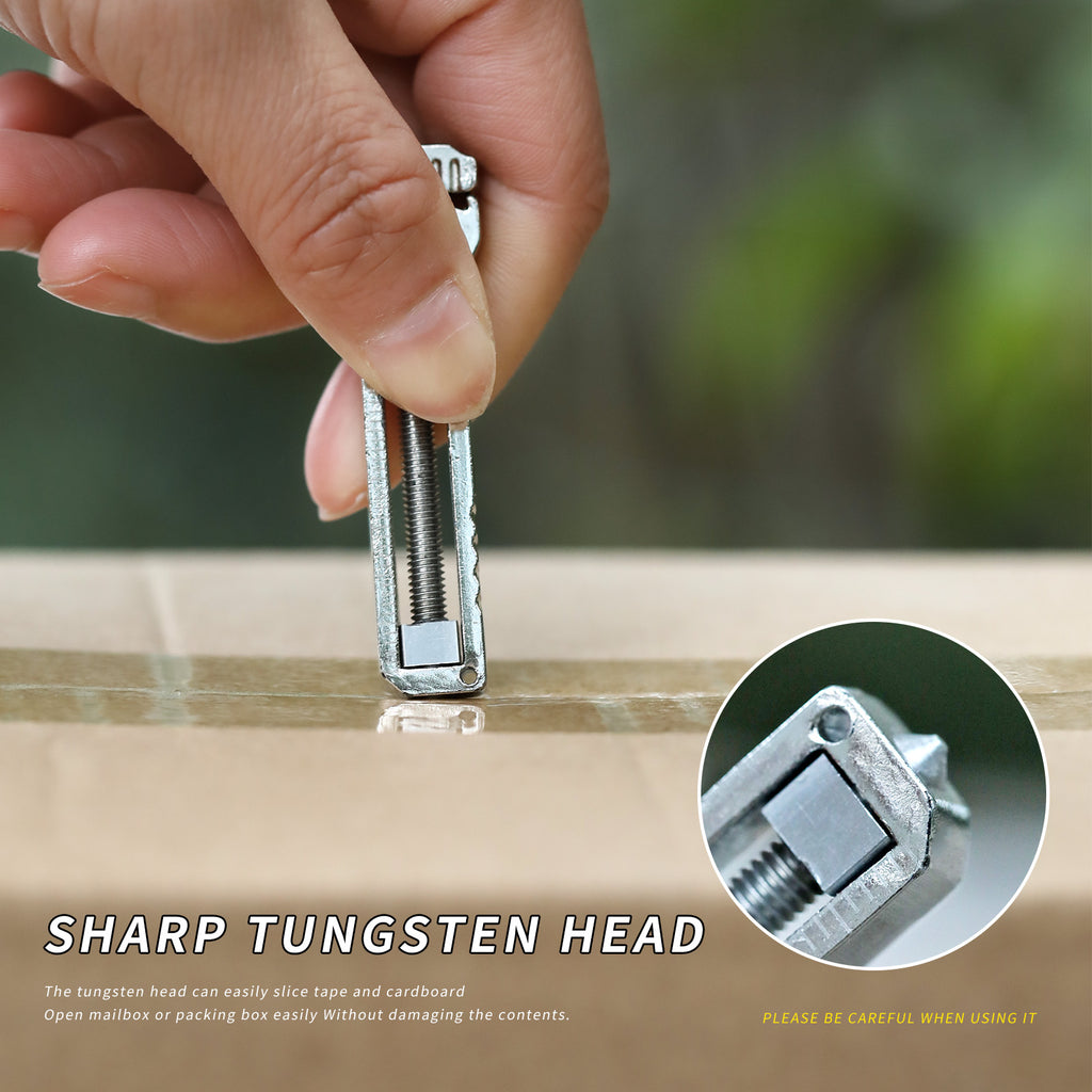 Compact Titanium Multitool with Versatile Features