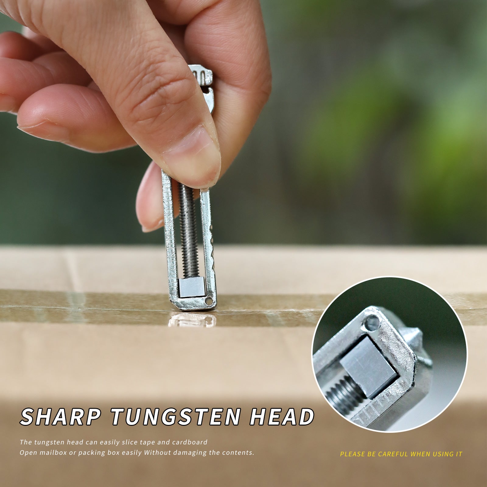 Compact Titanium Multitool with Versatile Features