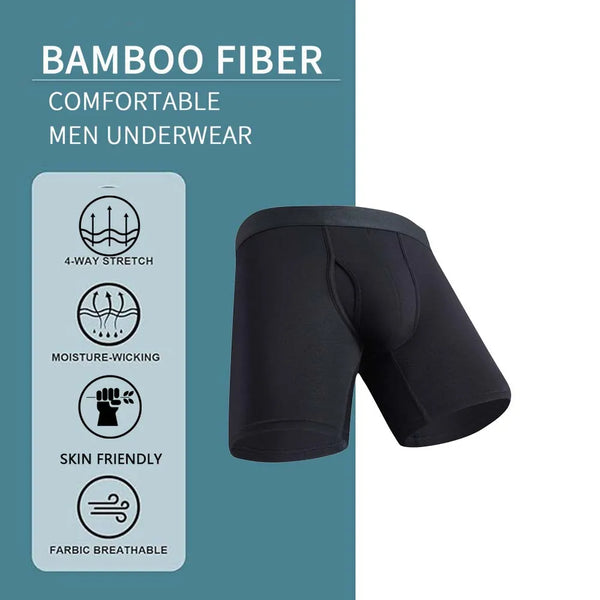 Breathable Bamboo Boxers Set 8-Pack