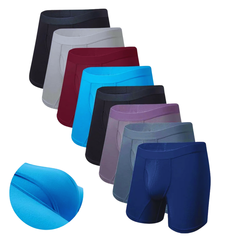 Breathable Bamboo Boxers Set 8-Pack