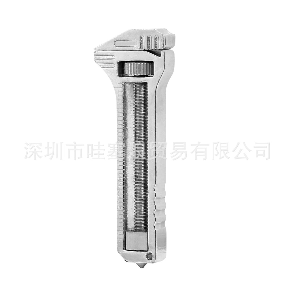 Compact Titanium Multitool with Versatile Features